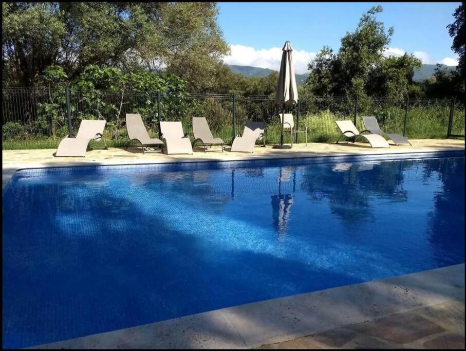 Maison Au Calme Avec Piscine Et Climatisation Sollacaro Exterior foto